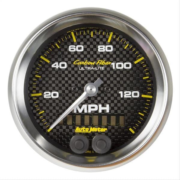 AutoMeter AutoMeter Carbon Fiber Ultra-Lite GPS-Enabled Speedometers 4780 Autofit