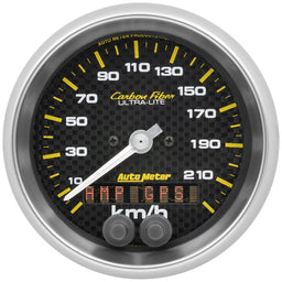 AutoMeter AutoMeter Carbon Fiber Ultra-Lite GPS-Enabled Speedometers 4780-M Autofit