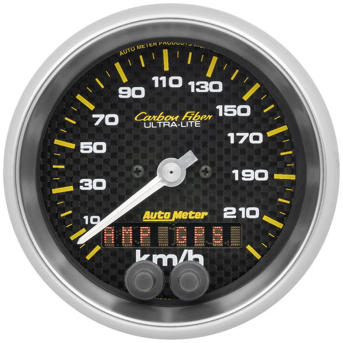 AutoMeter AutoMeter Carbon Fiber Ultra-Lite GPS-Enabled Speedometers 4780-M Autofit