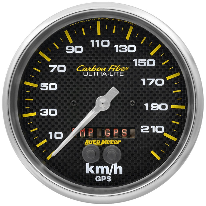 AutoMeter AutoMeter Carbon Fiber Ultra-Lite GPS-Enabled Speedometers 4881-M Autofit