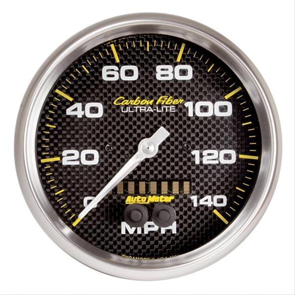 AutoMeter AutoMeter Carbon Fiber Ultra-Lite Speedometers 4881 Autofit