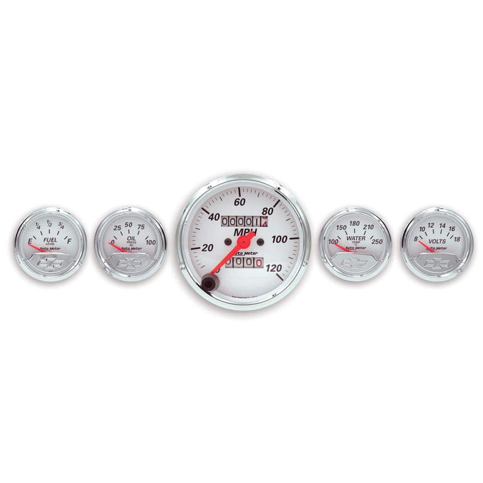 AutoMeter AutoMeter Chevy Vintage Analog Gauge Kits 1300-00408 Autofit