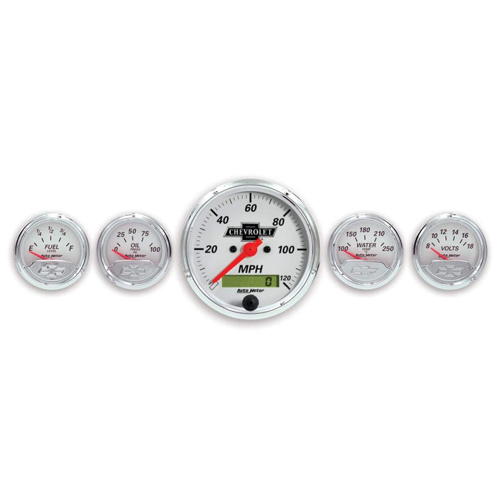 AutoMeter AutoMeter Chevy Vintage Analog Gauge Kits 1302-00408 Autofit