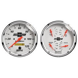 AutoMeter AutoMeter Chevy Vintage Analog Gauge Kits 1303-00408 Autofit