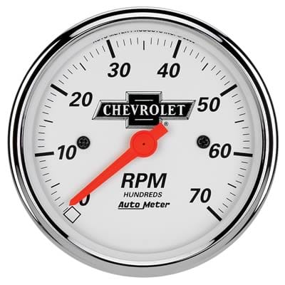 AutoMeter AutoMeter Chevy Vintage Tachometers 1398-00408 Autofit
