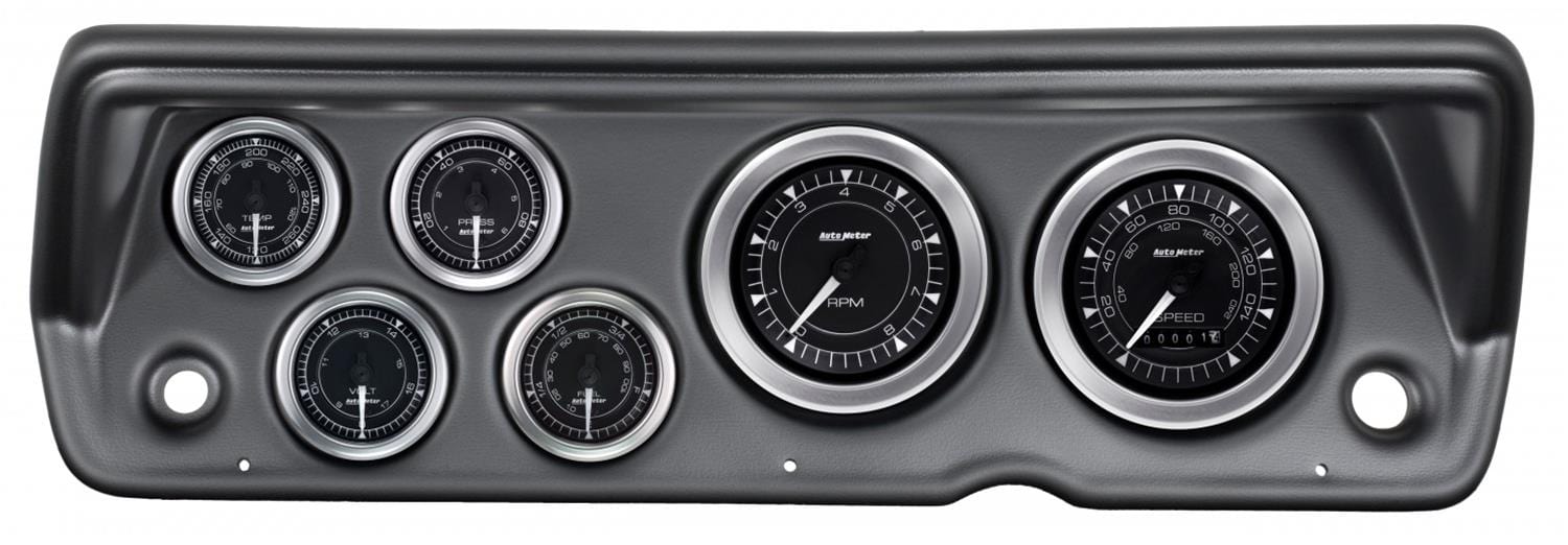 AutoMeter AutoMeter Chrono Series Dash Kits 7031-CH Autofit