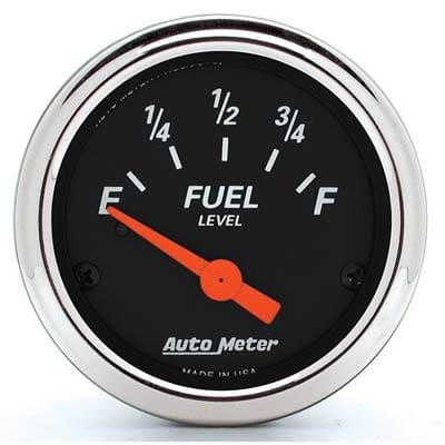 AutoMeter AutoMeter Designer Black Analog Gauges 1422 Autofit