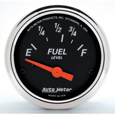 AutoMeter AutoMeter Designer Black Analog Gauges 1423 Autofit