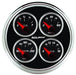 AutoMeter AutoMeter Designer Black II Analog Gauge Kits 1211 Autofit
