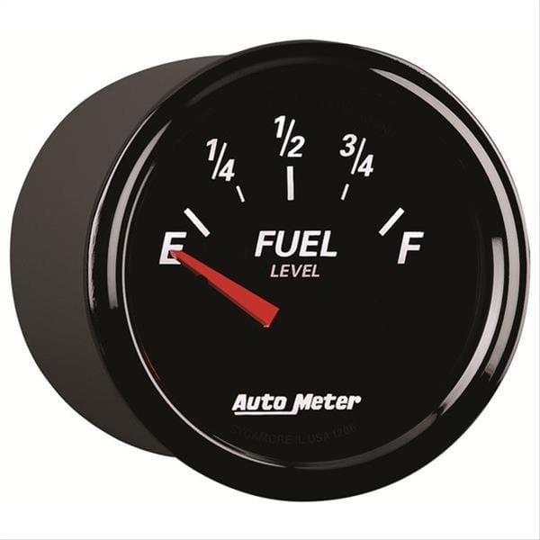 AutoMeter AutoMeter Designer Black II Analog Gauges 1206 Autofit