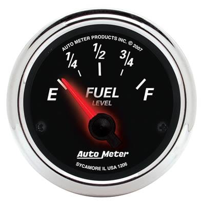 AutoMeter AutoMeter Designer Black II Analog Gauges 1206 Autofit