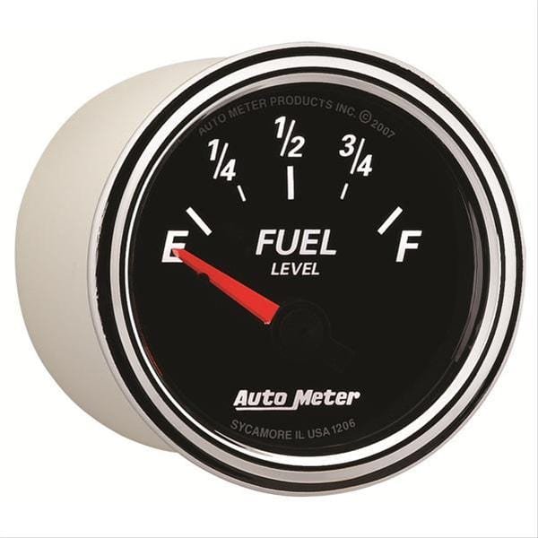 AutoMeter AutoMeter Designer Black II Analog Gauges 1206 Autofit