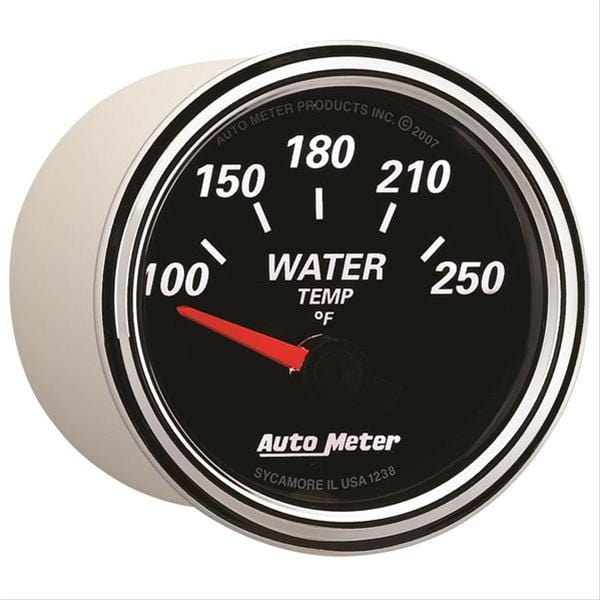 AutoMeter AutoMeter Designer Black II Analog Gauges 1238 Autofit