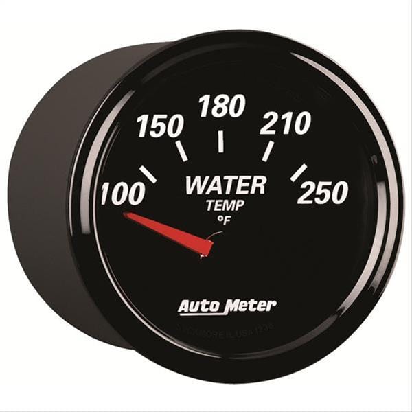 AutoMeter AutoMeter Designer Black II Analog Gauges 1238 Autofit
