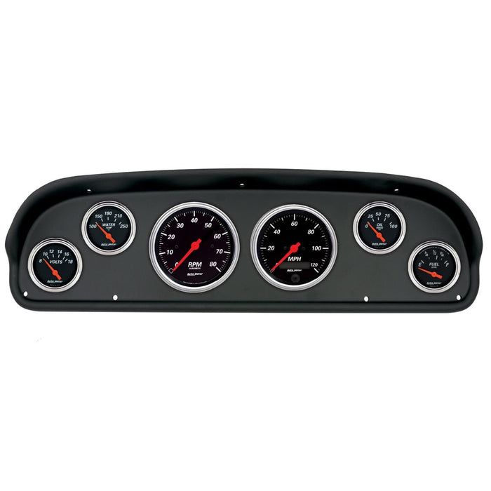 AutoMeter AutoMeter Designer Black Instrument Clusters 2101-06 Autofit