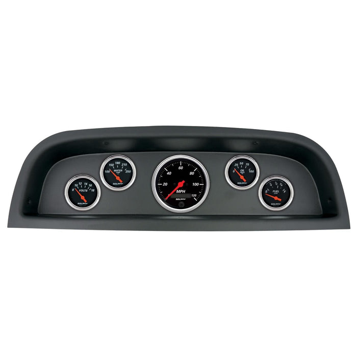 AutoMeter AutoMeter Designer Black Instrument Clusters 2102-06 Autofit
