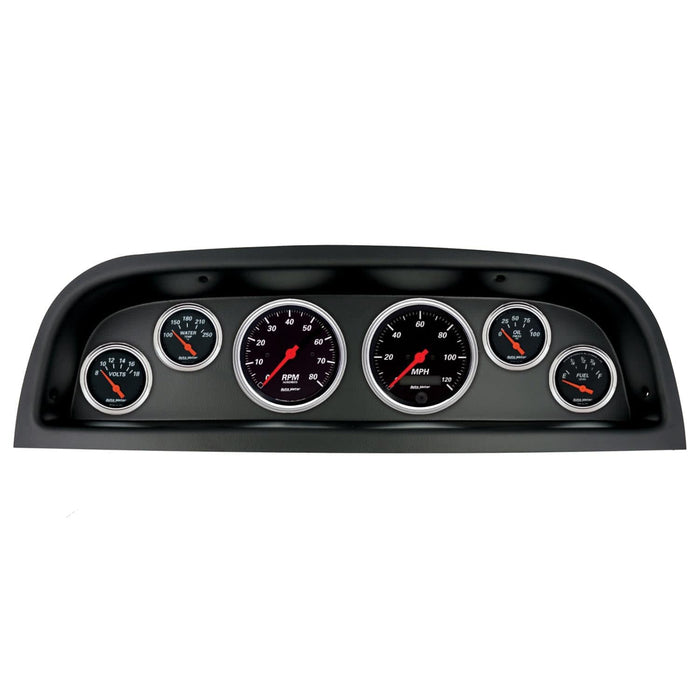 AutoMeter AutoMeter Designer Black Instrument Clusters 2103-06 Autofit