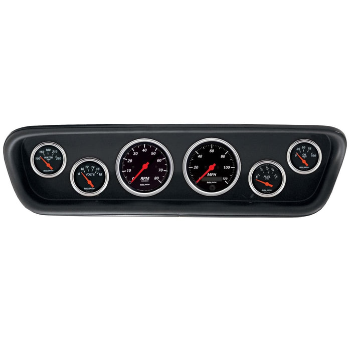 AutoMeter AutoMeter Designer Black Instrument Clusters 2107-06 Autofit