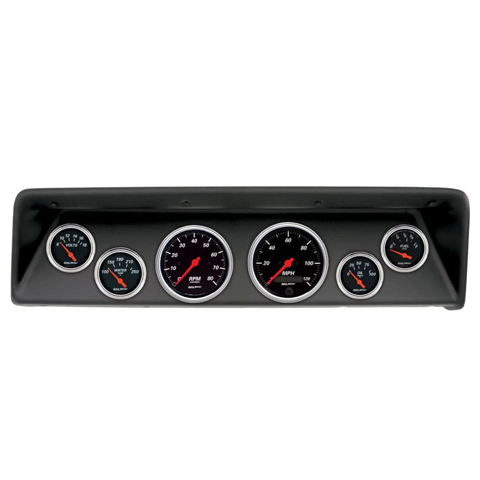 AutoMeter AutoMeter Designer Black Instrument Clusters 2112-06 Autofit