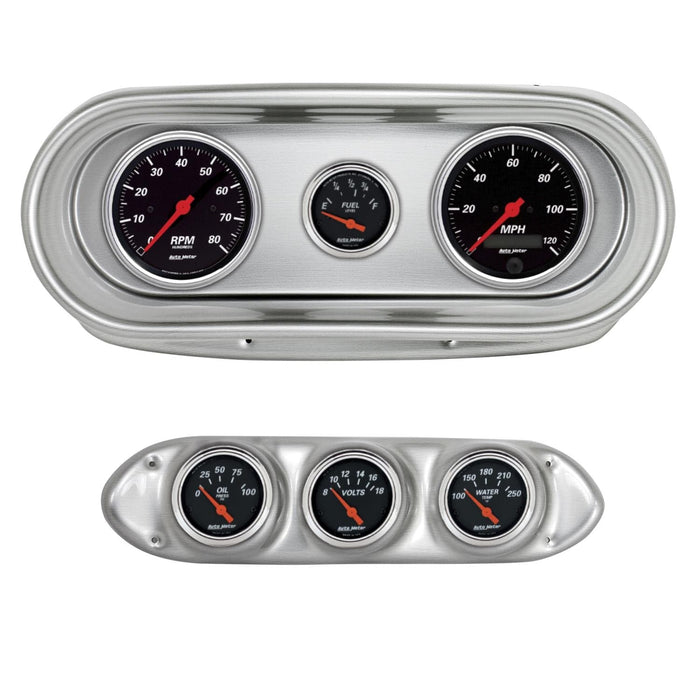 AutoMeter AutoMeter Designer Black Instrument Clusters 2127-06 Autofit