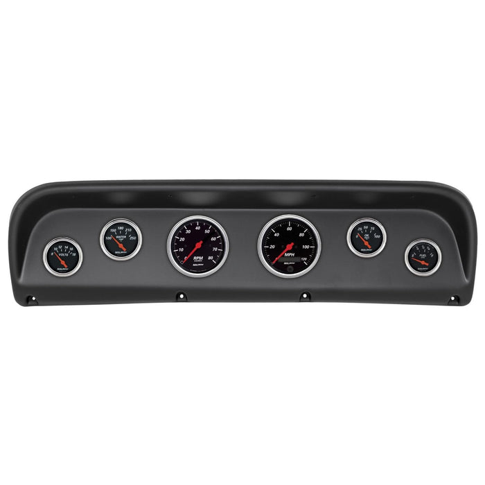 AutoMeter AutoMeter Designer Black Instrument Clusters 2145-06 Autofit