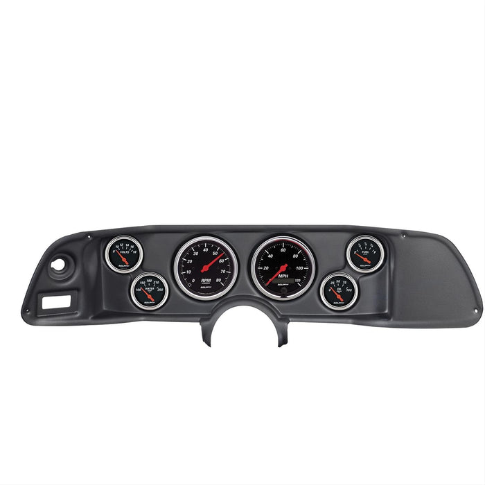 AutoMeter AutoMeter Designer Black Instrument Clusters 7022-DB Autofit
