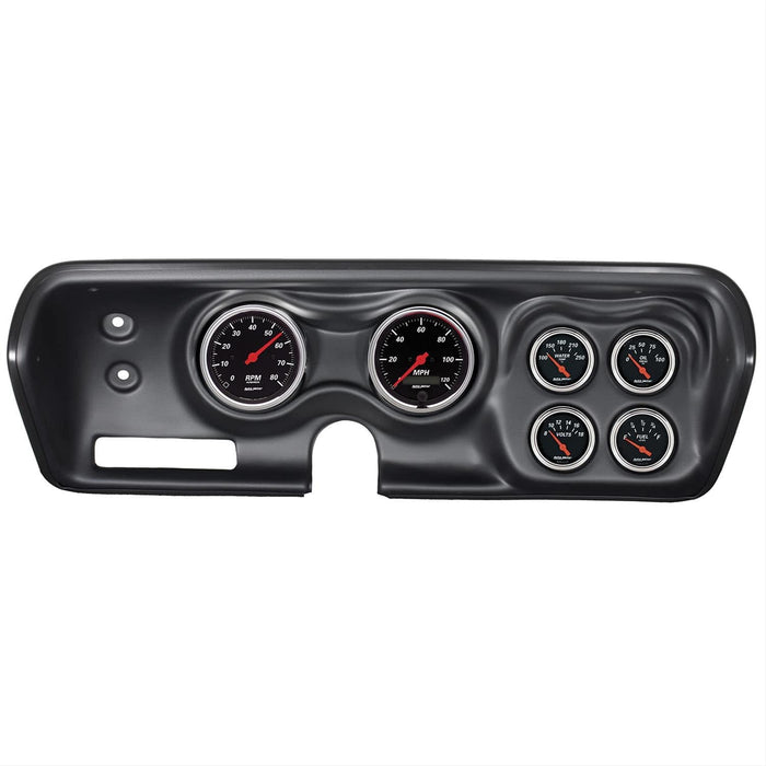 AutoMeter AutoMeter Designer Black Instrument Clusters 7030-DB Autofit