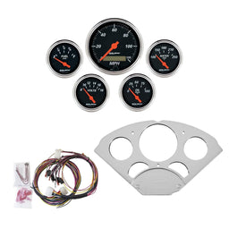 AutoMeter AutoMeter Designer Black Instrument Clusters 7033-DB Autofit