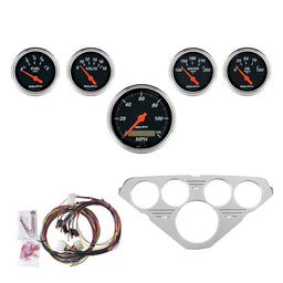 AutoMeter AutoMeter Designer Black Instrument Clusters 7036-DB Autofit