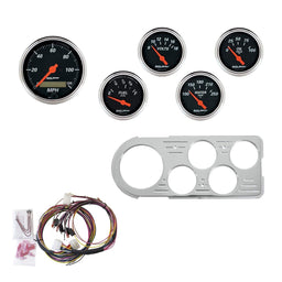 AutoMeter AutoMeter Designer Black Instrument Clusters 7046-DB Autofit