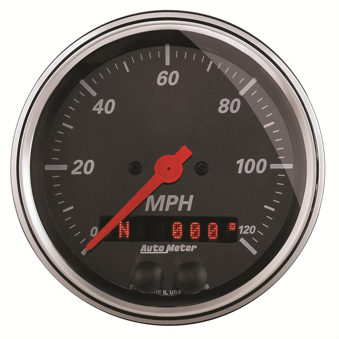AutoMeter AutoMeter Designer Black Series GPS Enabled Speedometers 1449 Autofit