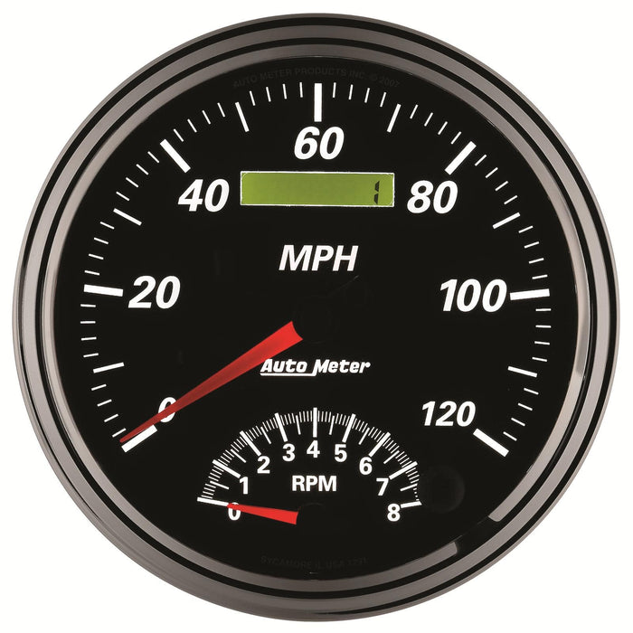 AutoMeter AutoMeter Designer Black Series Speedometers 1291 Autofit