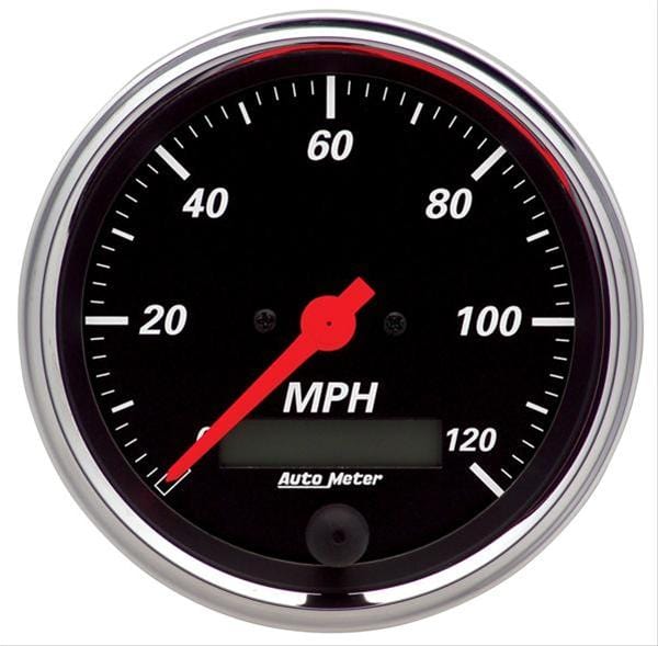 AutoMeter AutoMeter Designer Black Series Speedometers 1480 Autofit