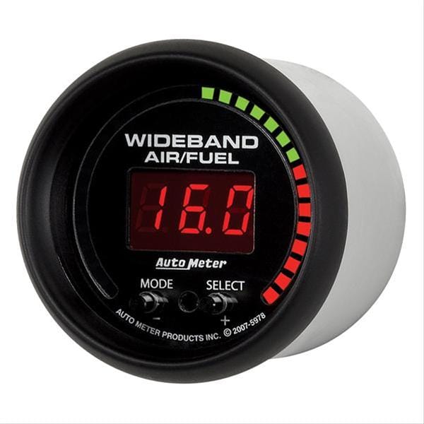 AutoMeter AutoMeter ES Series Wideband Air/Fuel Gauges 5978 Autofit