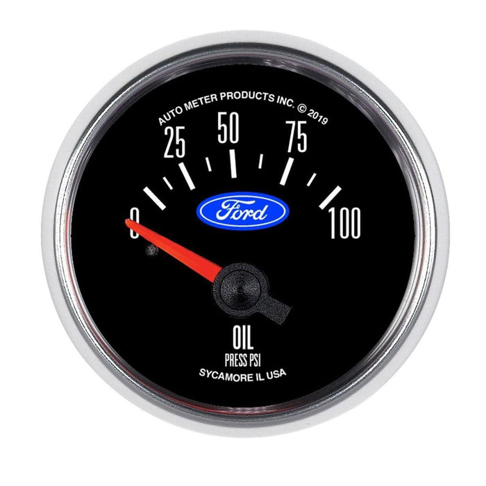 AutoMeter AutoMeter Ford Racing Analog Gauges 880821 Autofit