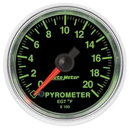 AutoMeter AutoMeter GS Series Analog Gauges 3845 Autofit