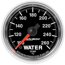 AutoMeter AutoMeter GS Series Analog Gauges 3855 Autofit