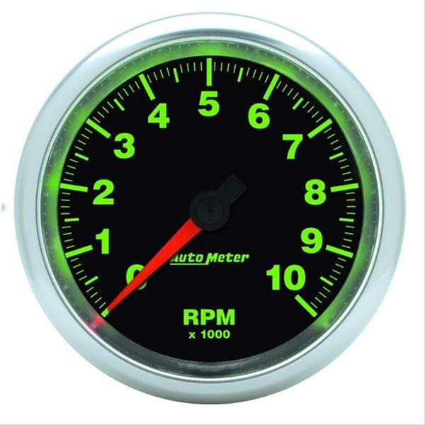 AutoMeter AutoMeter GS Series Tachometers 3897 Autofit