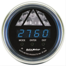 AutoMeter AutoMeter Level 1 Cobalt Digital Pro Shift Light Gauges 6187 Autofit