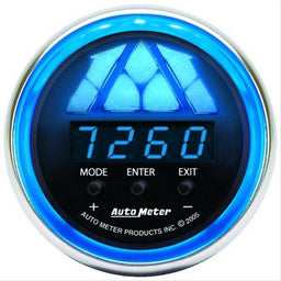 AutoMeter AutoMeter Level 1 Cobalt Digital Pro Shift Light Gauges 6187 Autofit