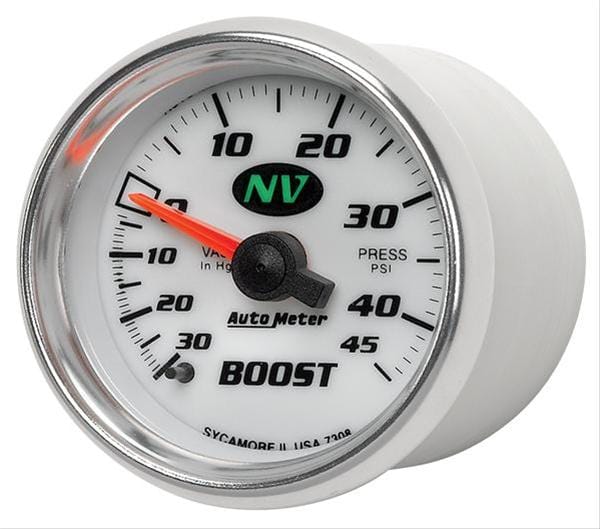 AutoMeter AutoMeter NV Series Analog Gauges 7308 Autofit
