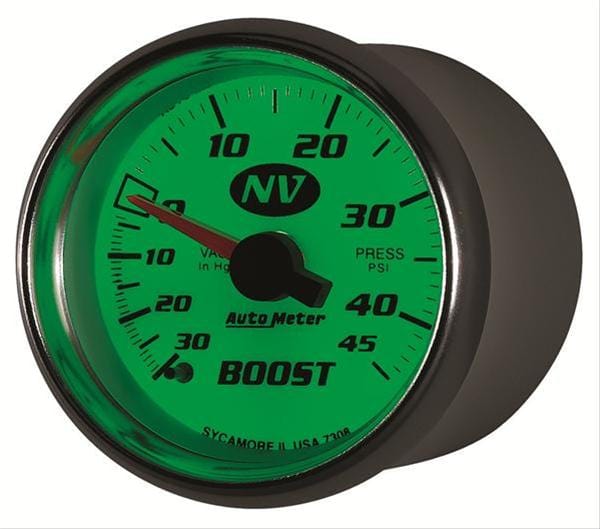 AutoMeter AutoMeter NV Series Analog Gauges 7308 Autofit