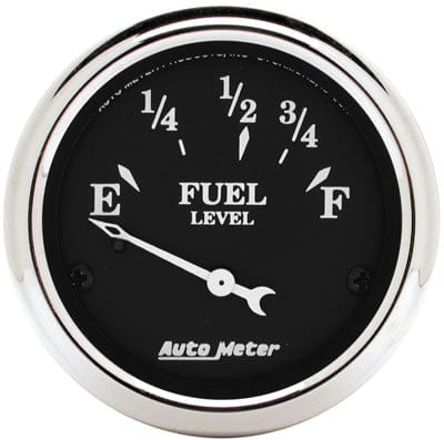 AutoMeter AutoMeter Old Tyme Black Series Analog Gauges 1716 Autofit