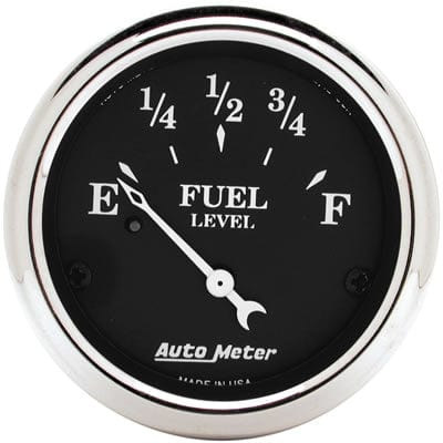 AutoMeter AutoMeter Old Tyme Black Series Analog Gauges 1717 Autofit