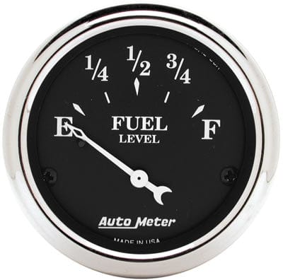 AutoMeter AutoMeter Old Tyme Black Series Analog Gauges 1718 Autofit