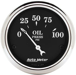 AutoMeter AutoMeter Old Tyme Black Series Analog Gauges 1727 Autofit