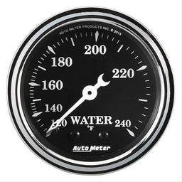 AutoMeter AutoMeter Old Tyme Black Series Analog Gauges 1733 Autofit