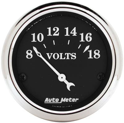AutoMeter AutoMeter Old Tyme Black Series Analog Gauges 1791 Autofit