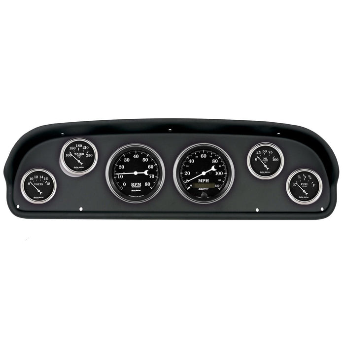 AutoMeter AutoMeter Old Tyme Black Series Instrument Clusters 2101-07 Autofit