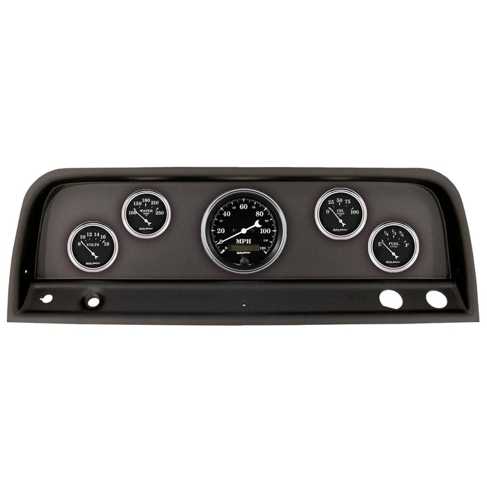 AutoMeter AutoMeter Old Tyme Black Series Instrument Clusters 2109-07 Autofit